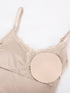 Well-in Vogue Seamless lace Cami Waist Abdomen Shaping Thong Bodysuit